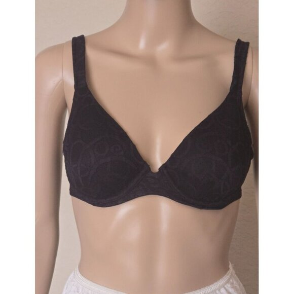 Victoria's Secret Lined Demi Bra Body by Victoria Mesh Lace Size 34B - Picture 1 of 10